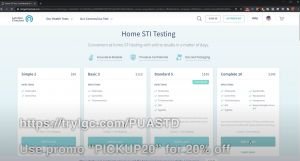 LetsGetChecked at-home STD testing kit